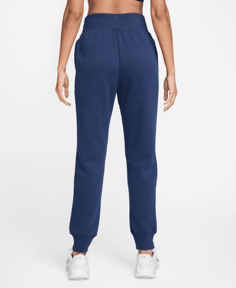 Women's Blue Brazil National Team Phoenix Fleece High-Waisted Pants