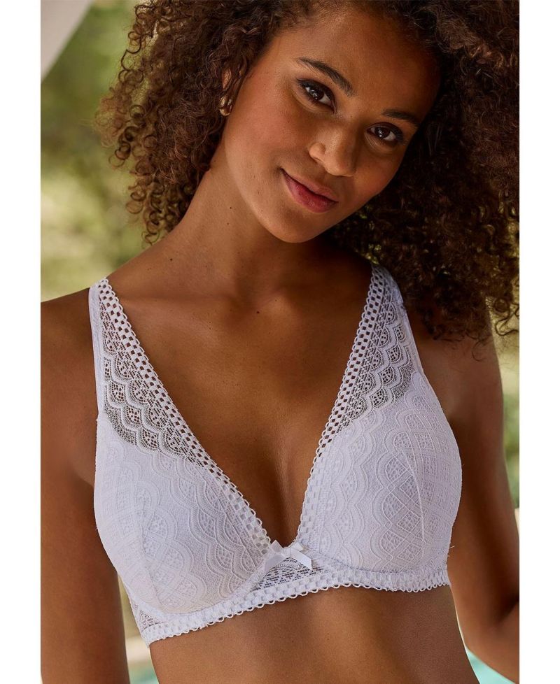 Women's 2-Pack Lace Underwire Push-Up Padded Push-Up Bra