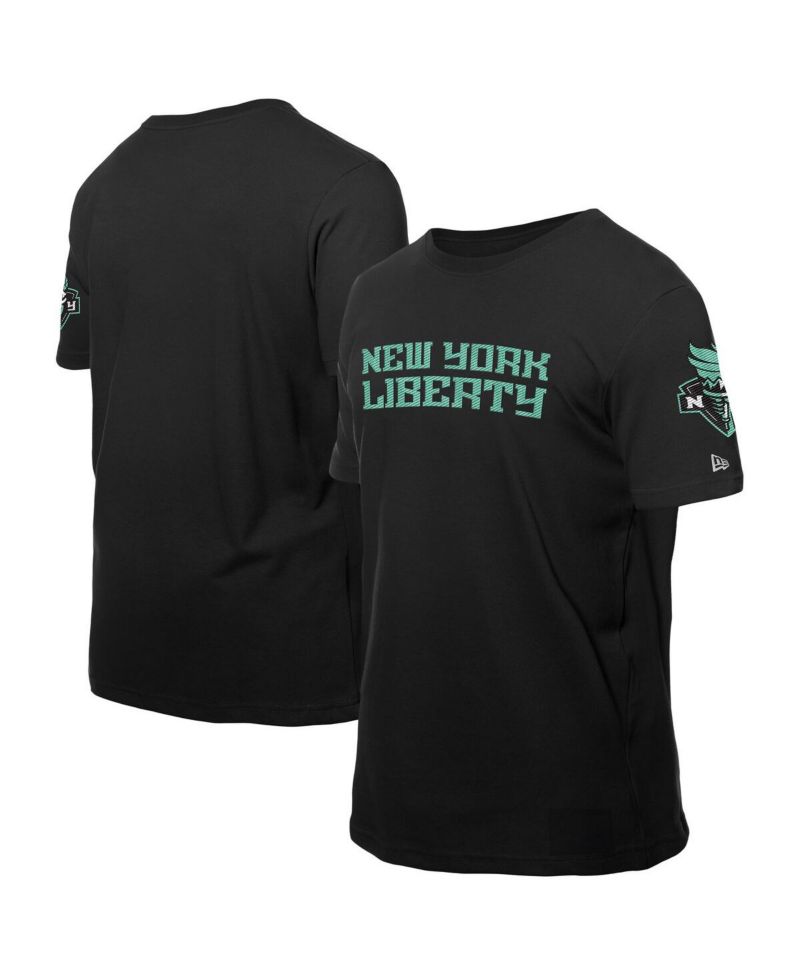 Men's Black New York Liberty Premium Wordmark T-Shirt