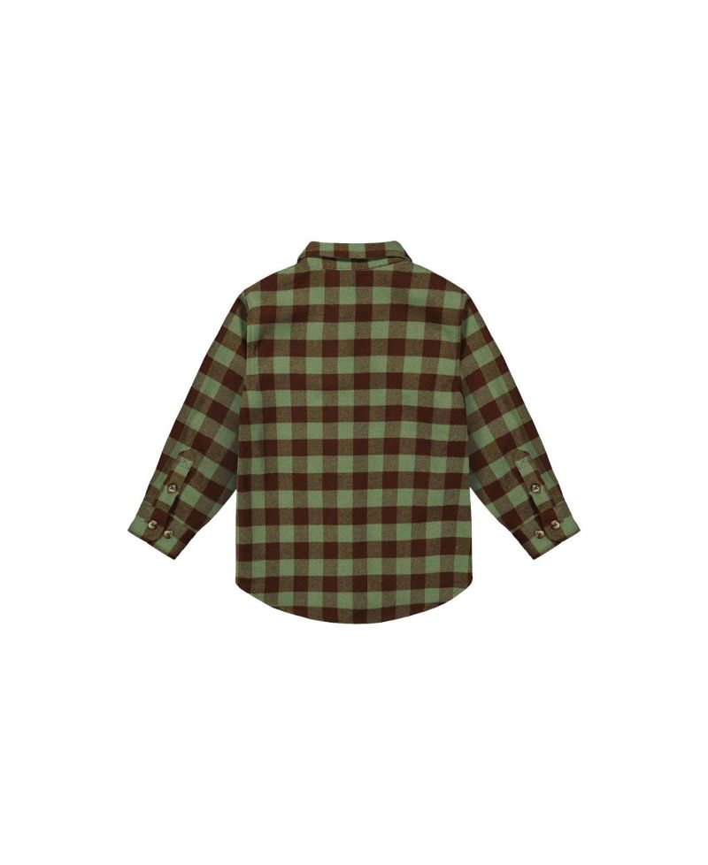 Boys' (6-12) Brushed Flannel Shirt