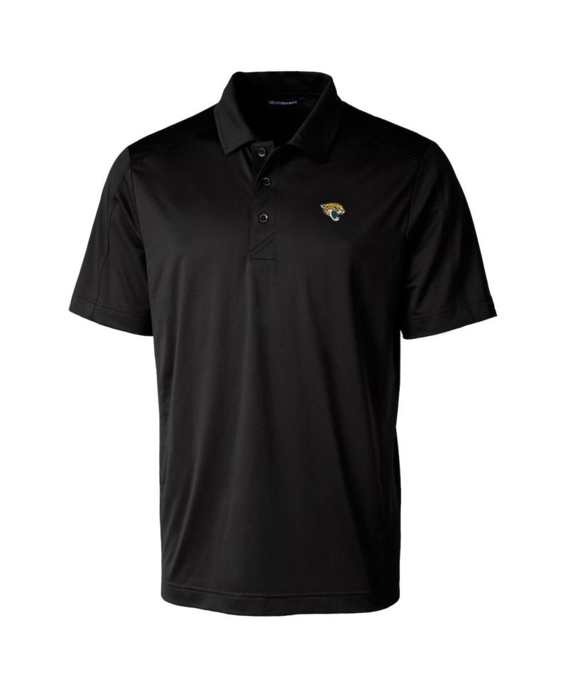 Men's Black Jacksonville Jaguars Prospect Textured Stretch Polo Shirt
