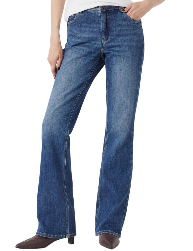 Women's Eliana Mid Rise Bootcut Jeans