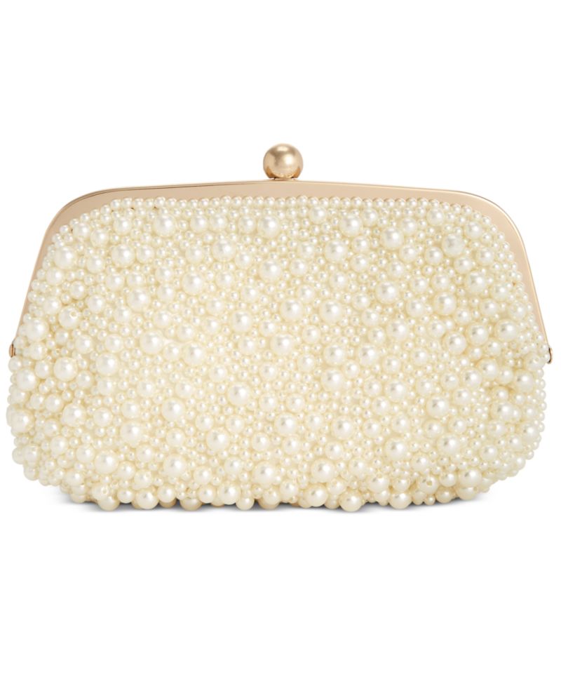 All Over Pearl Pouch Clutch