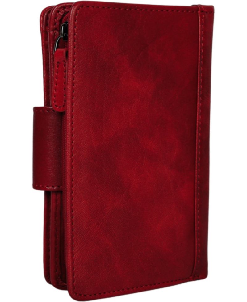 Pelle D'oro RFID Secure Snap Trifold Wallet
