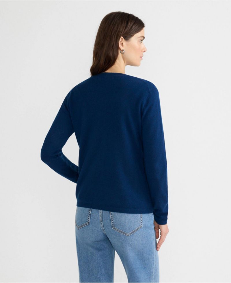 Women's Tall Classic Cashmere Cardigan Sweater