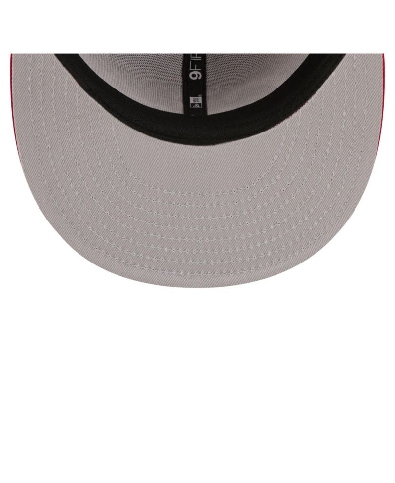 Men's Red Kansas City Chiefs Core Team Script 9FIFTY Snapback Hat