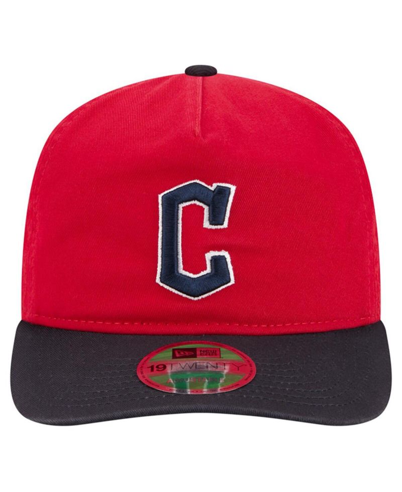 Men's Red Cleveland Guardians Team 19TWENTY Adjustable Hat