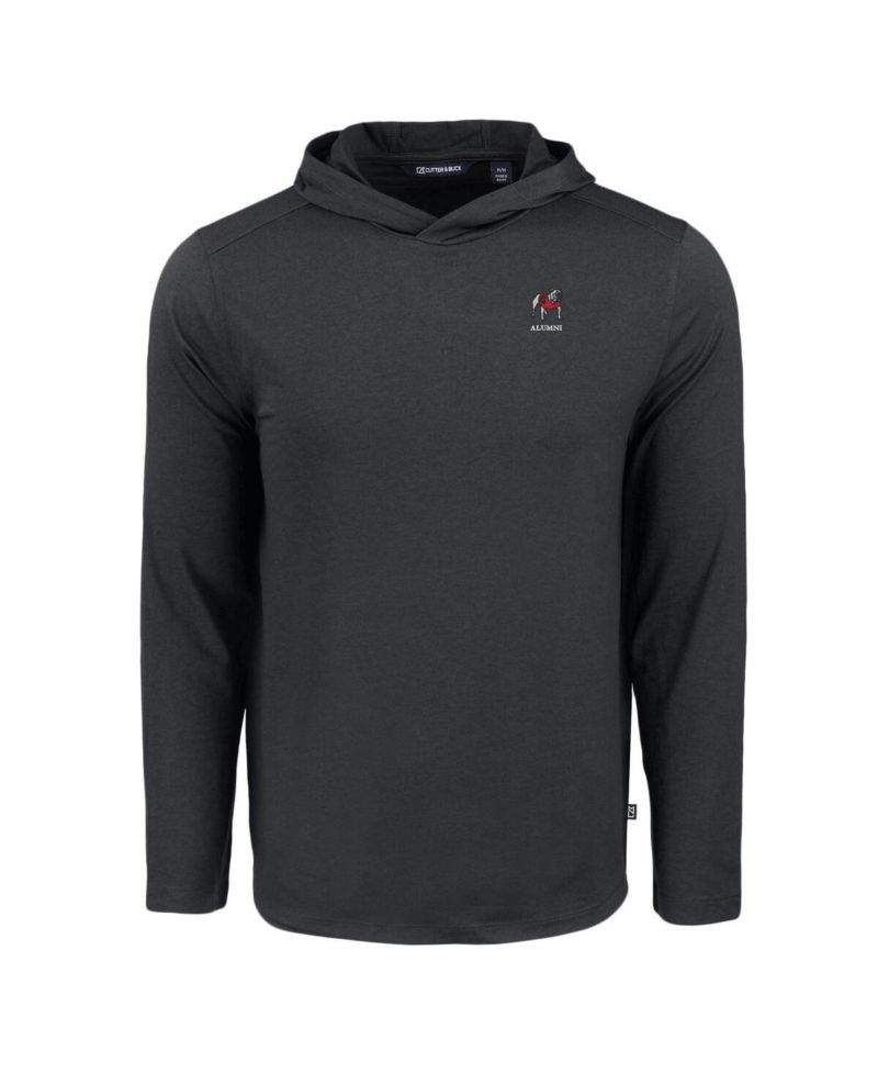 Men's Black Georgia Bulldogs Coastline Epic Comfort Eco Long Sleeve Hoodie