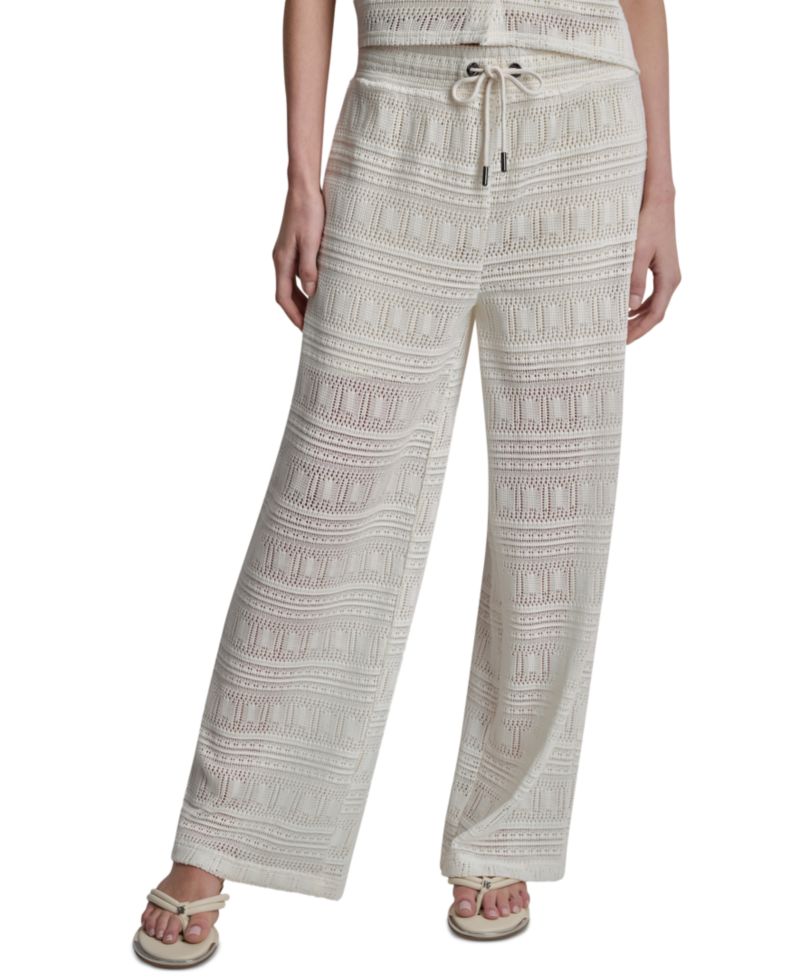 Women's Straight-Leg Drawstring Pants