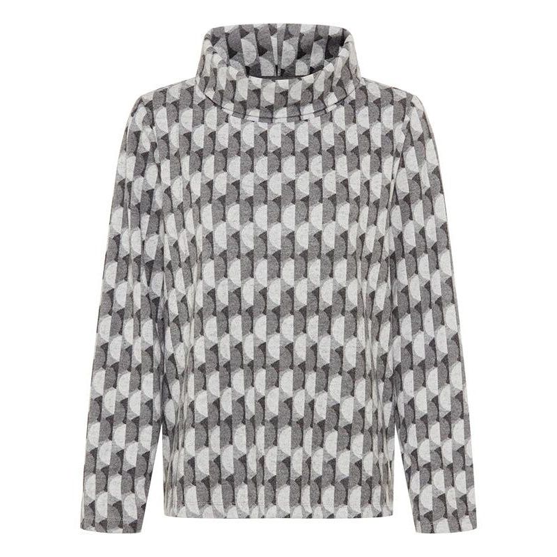 Women's Geo Jersey Top