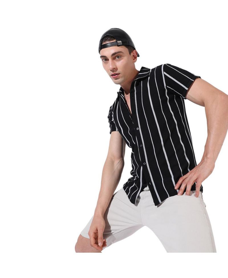 Men's Men Striped Casual Shirts