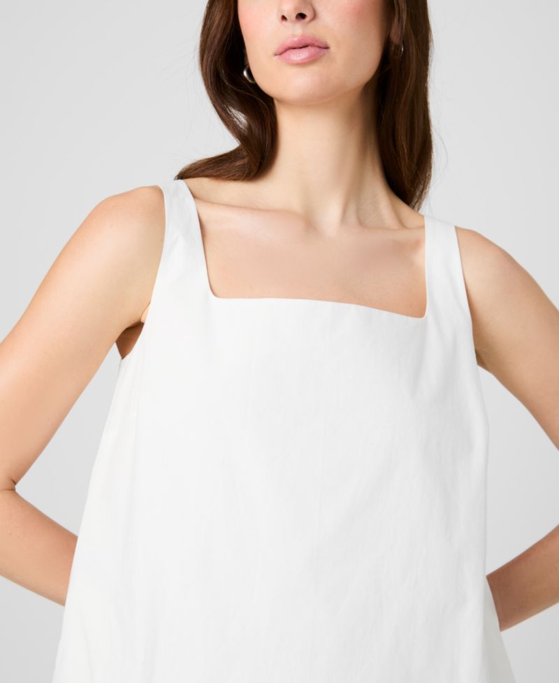 Women's Sleeveless Cotton Mini Dress