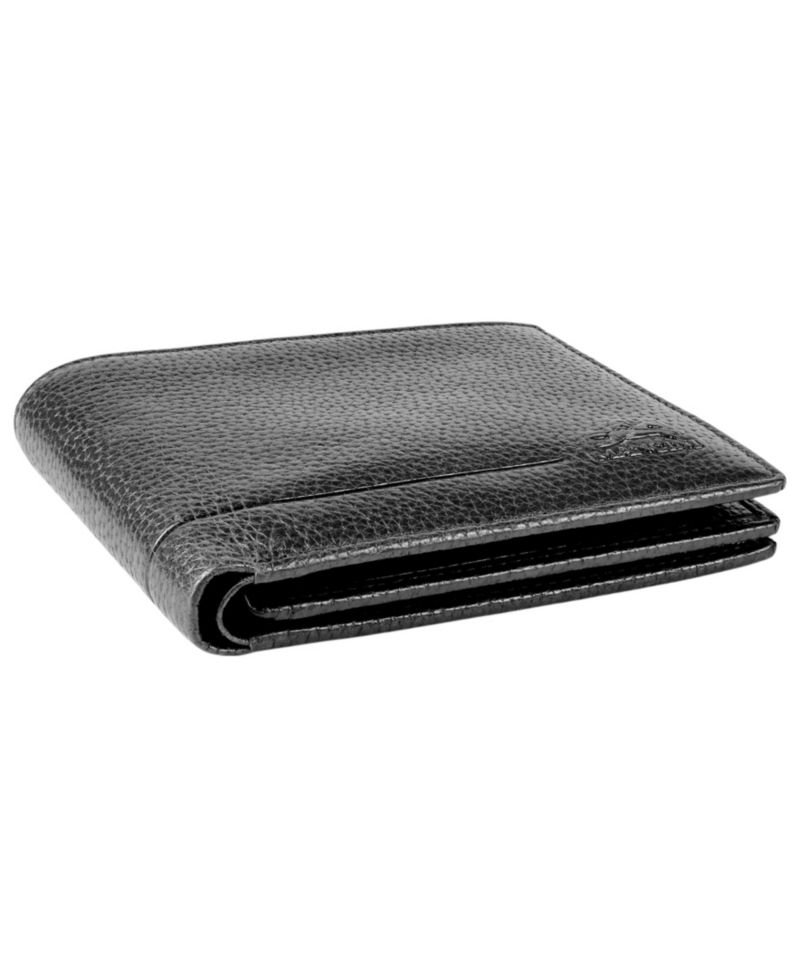 Men's Fifth Avenue RFID Secure Center Wing Wallet with Coin Pocket