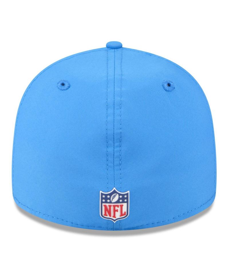 Men's Blue Detroit Lions 2025 Sideline Retro Crown 59FIFTY Fitted Hat