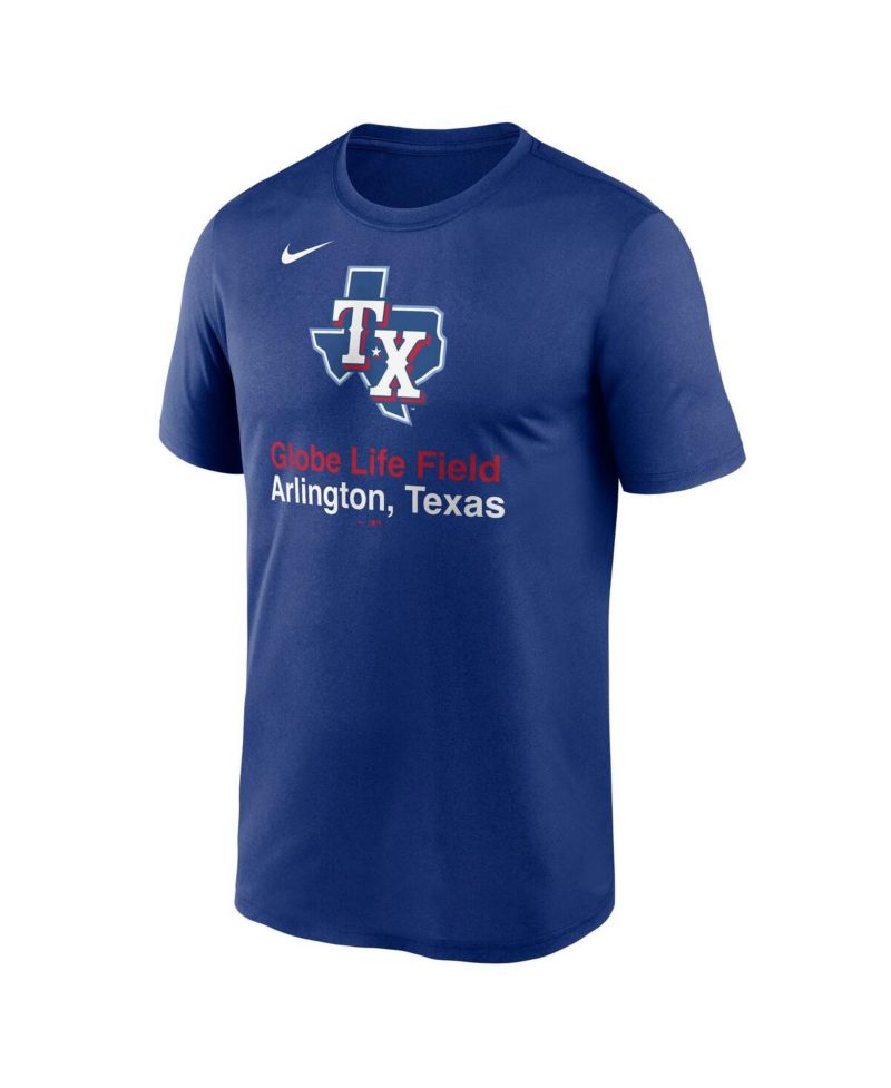 Men's Royal Texas Rangers Stadium Legend Performance T-Shirt