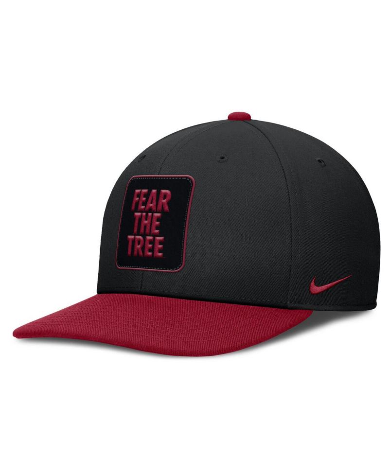 Men's Black/Cardinal Stanford Cardinal 2025 Sideline Campus Pro Local Snapback Hat