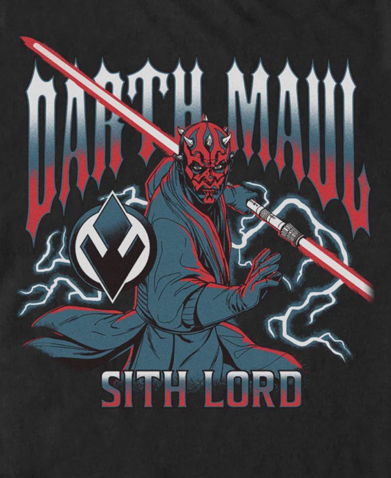 Men's Star Wars Maul Lightning T-Shirt