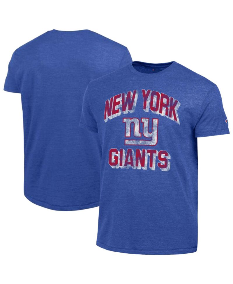 Men's Royal New York Giants Ultimate Tri-Blend T-Shirt
