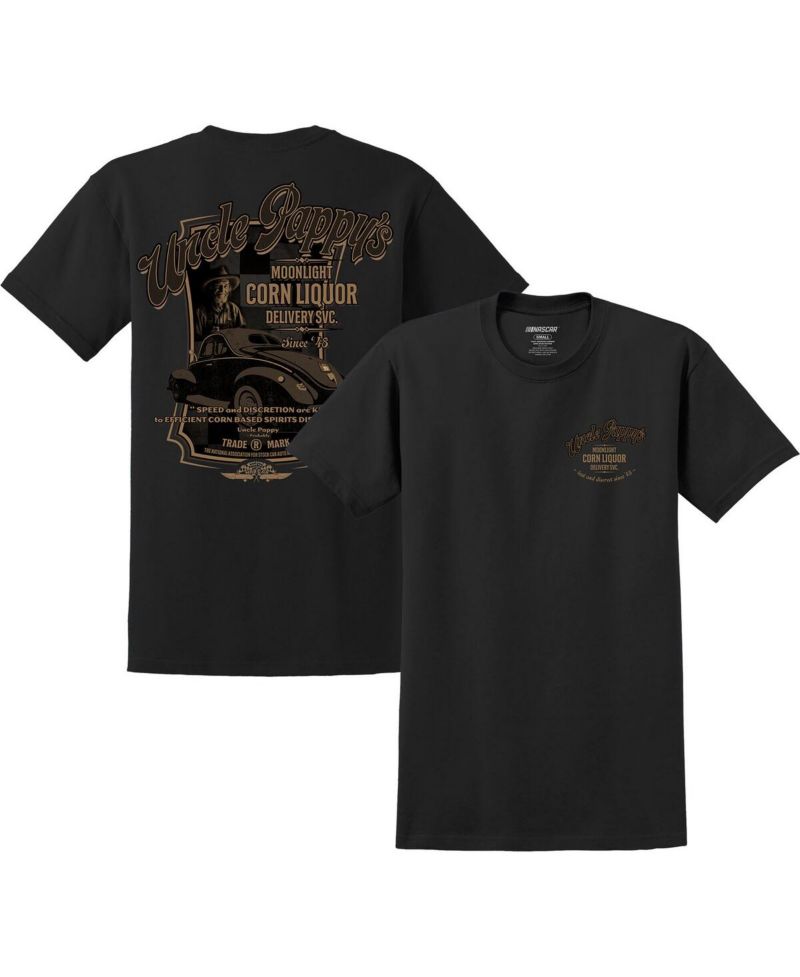 Men's Black Uncle Pappy Tri-Blend T-shirt
