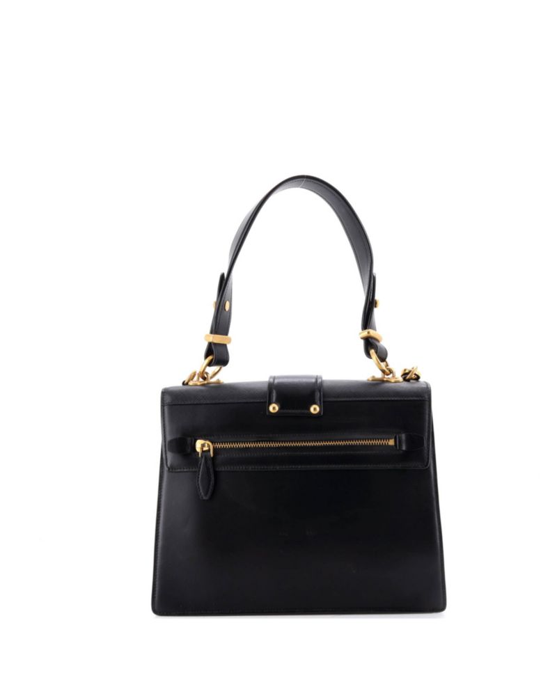 Medium Cahier Convertible Shoulder Bag City Calf and Saffiano