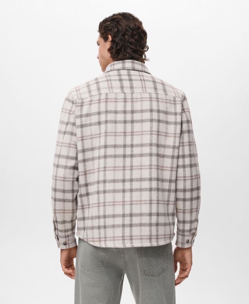 Men's Check Flannel Overshirt