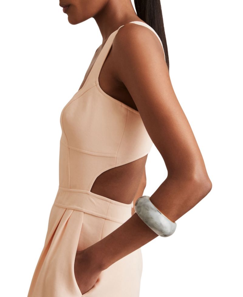 Women's Dion Wide-Leg Cut-Out Sleeveless Jumpsuit