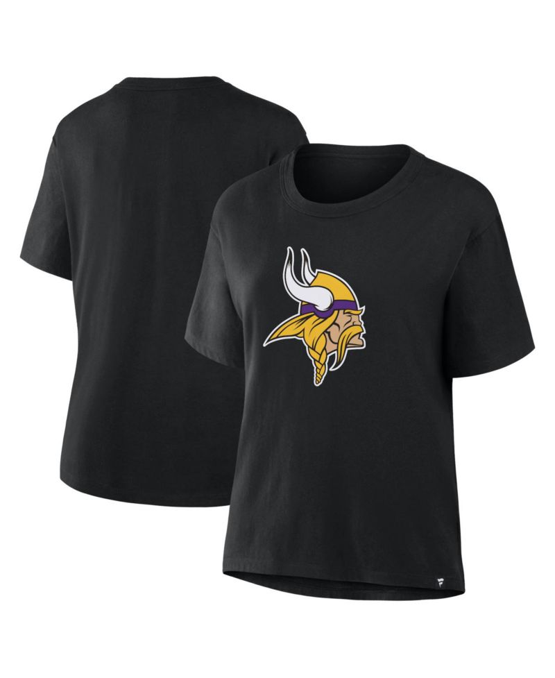 Women's Black Minnesota Vikings Essential Legacy T-Shirt