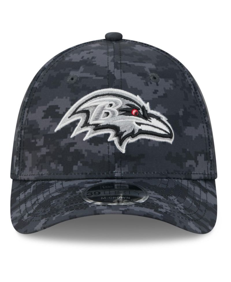 Men's Black Baltimore Ravens 2026 Salute to Service 39THIRTY Flex Hat