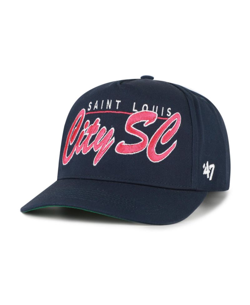 Men's Navy St. Louis CITY SC Brushmark Hitch Adjustable Hat