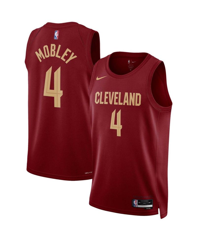 Men's Evan Mobley Wine Cleveland Cavaliers Swingman Jersey - Icon Edition