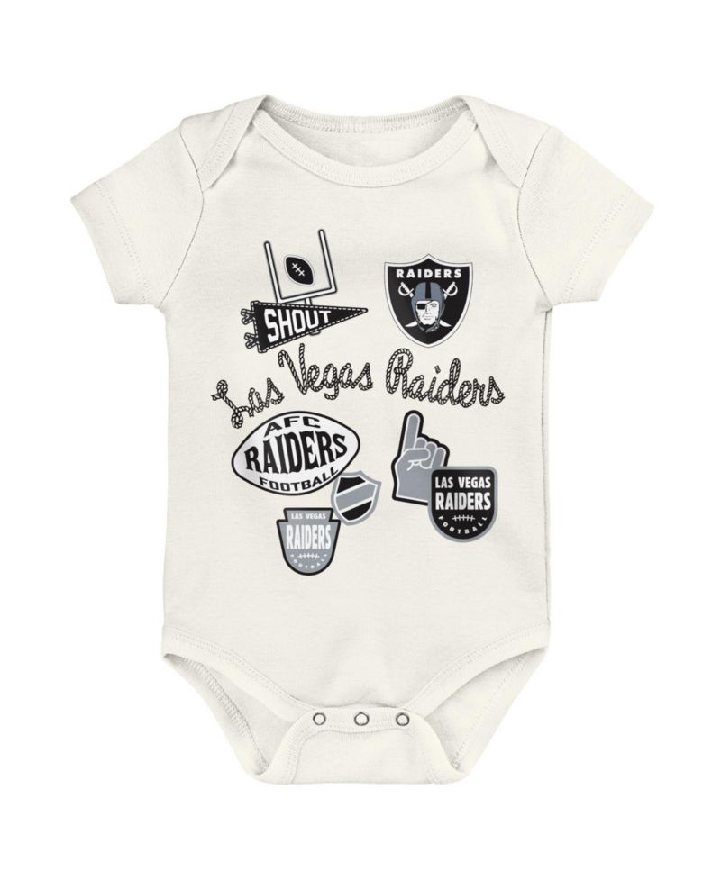 Baby Boys and Girls Littlest Player Short-Sleeve Bodysuit, 3-Piece Set