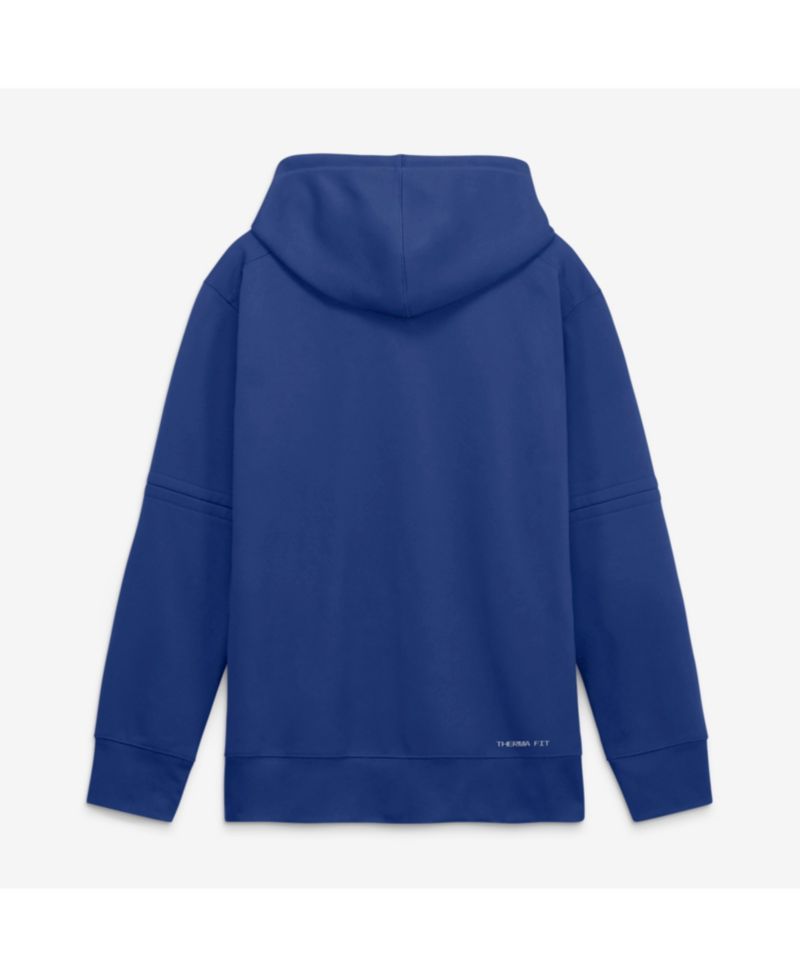 Men's Royal Chicago Cubs Authentic Collection Therma-FIT Hoodie