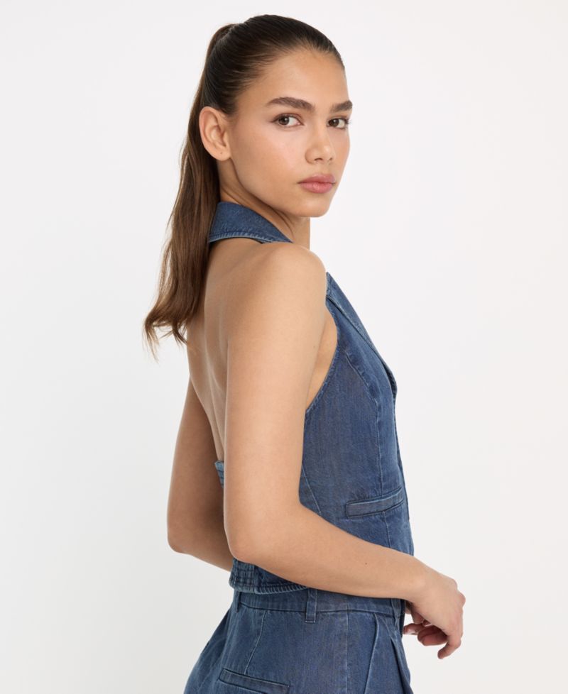 Women's Halter Neck Vest
