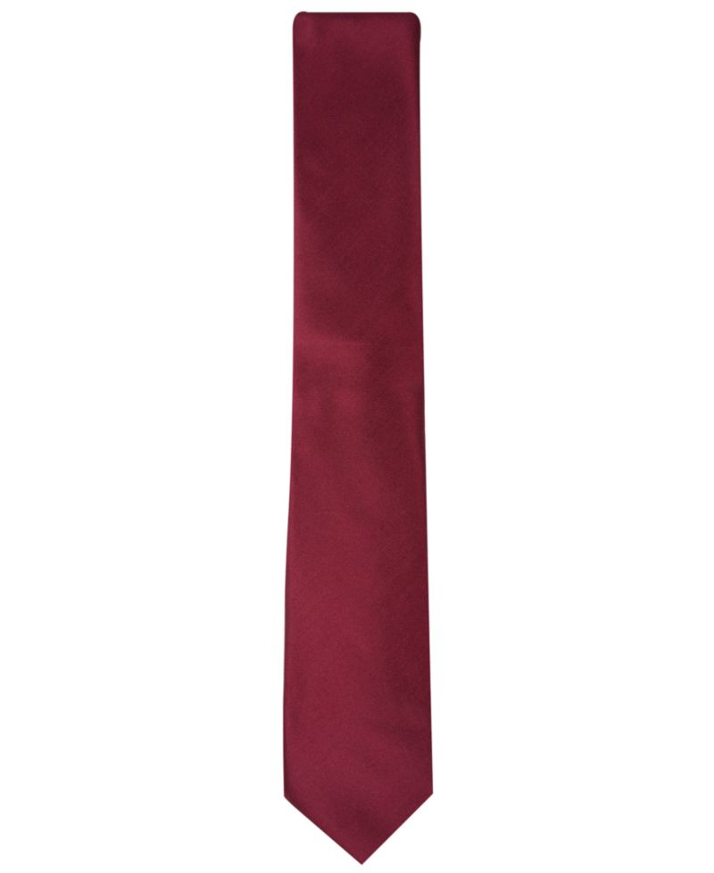 Men's Solid Texture Slim Tie