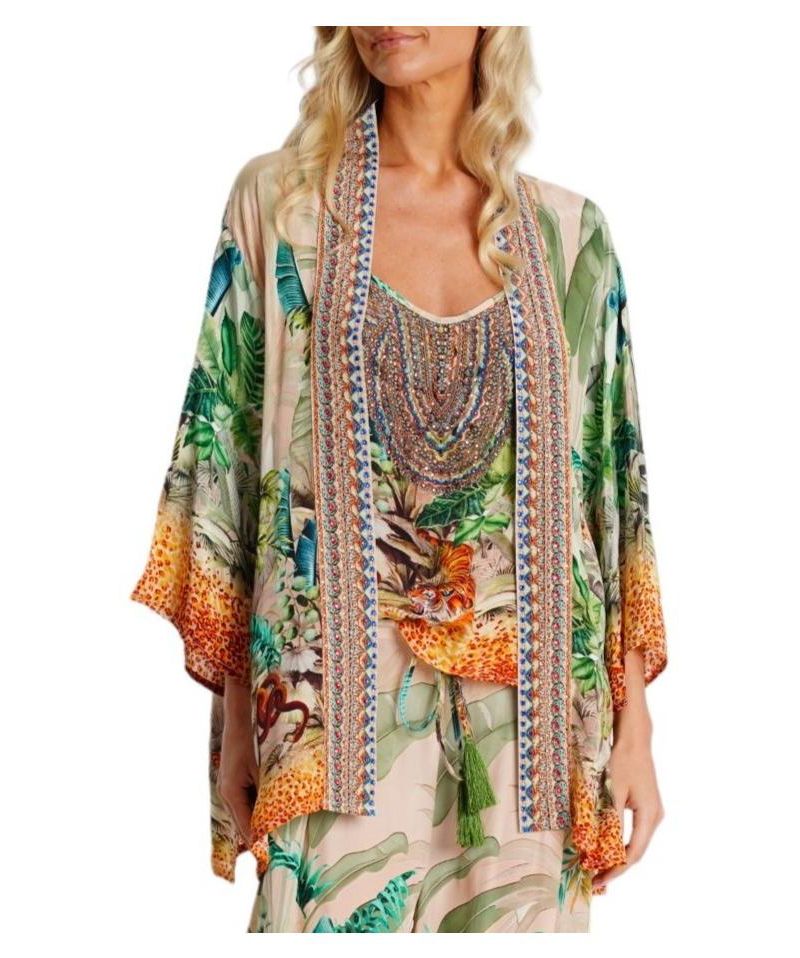 Women's short Kaia Cape Duster