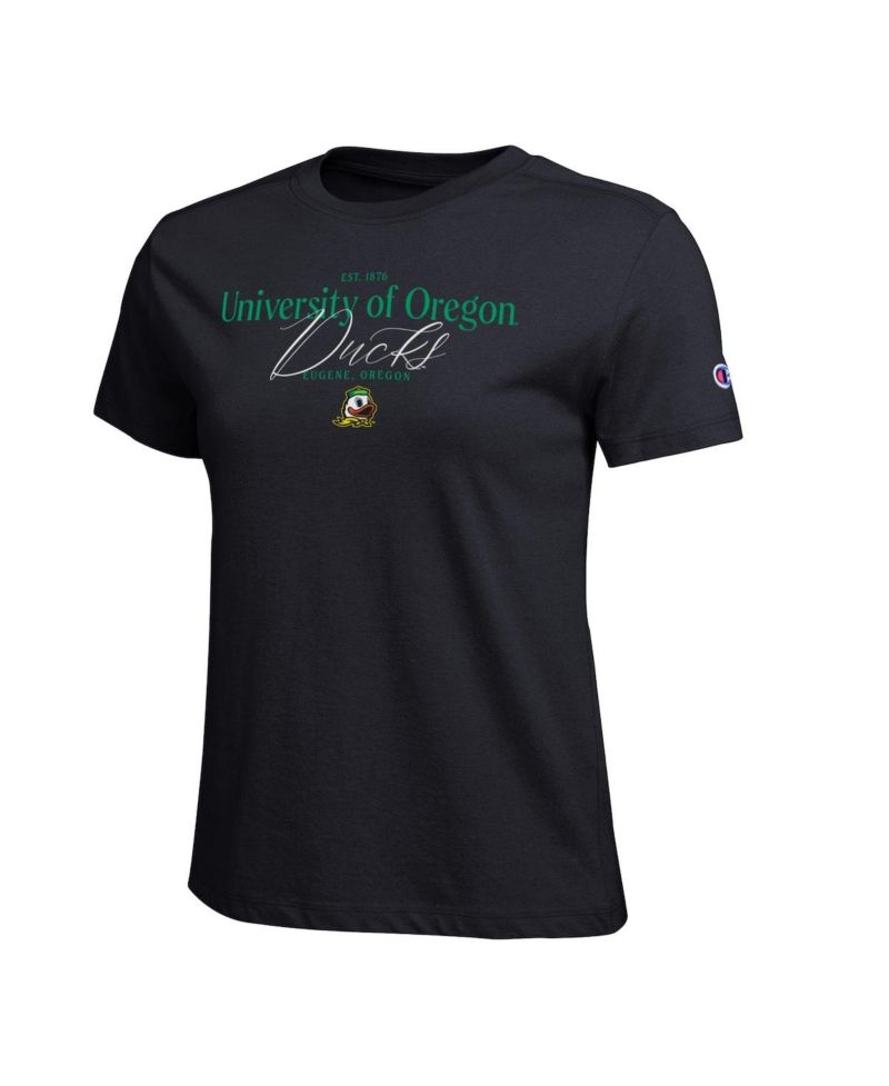Women's Black Oregon Ducks Lifestyle T-Shirt