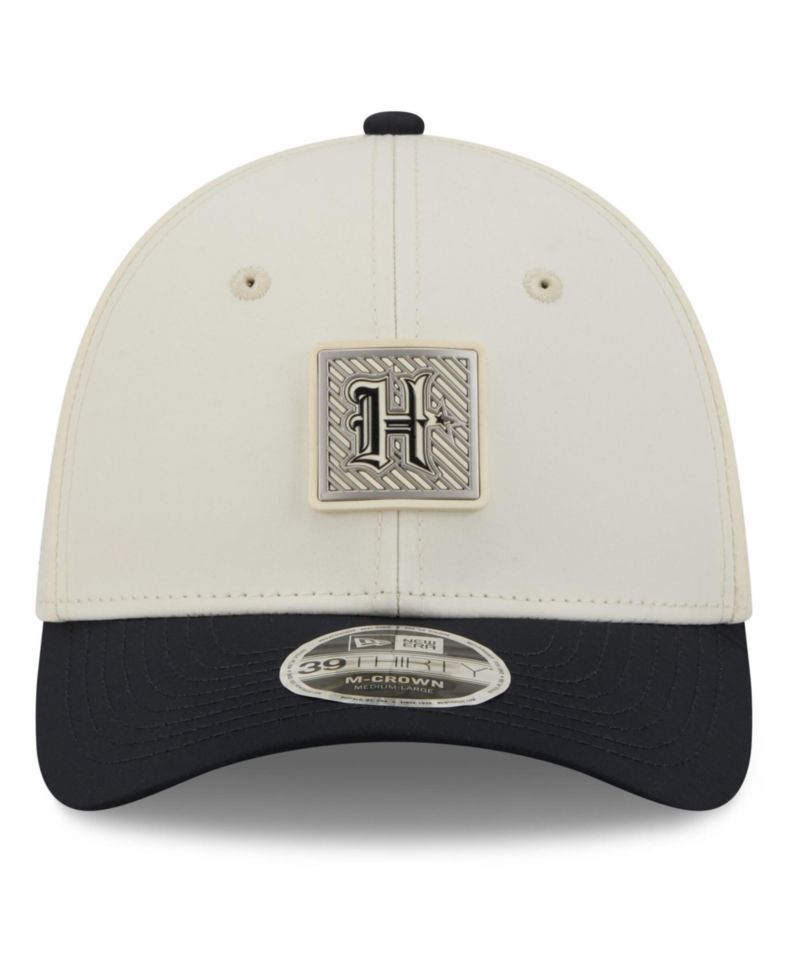 Men's Cream/Navy Houston Texans 2026 NFL Training Camp 39THIRTY Flex Hat