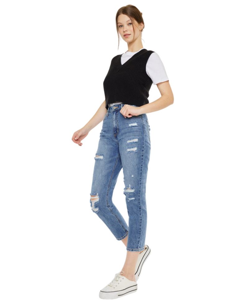 Women's Bobbie Ultra High Rise Straight Jeans