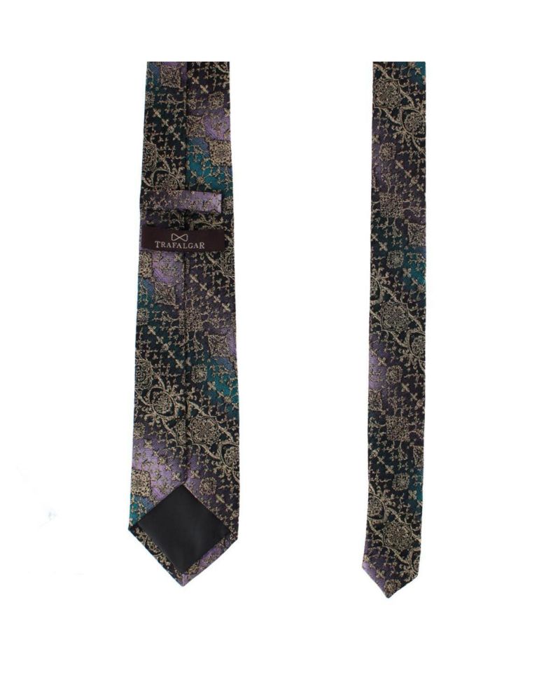 Men's The Spellbound Brocade Novelty Silk Necktie