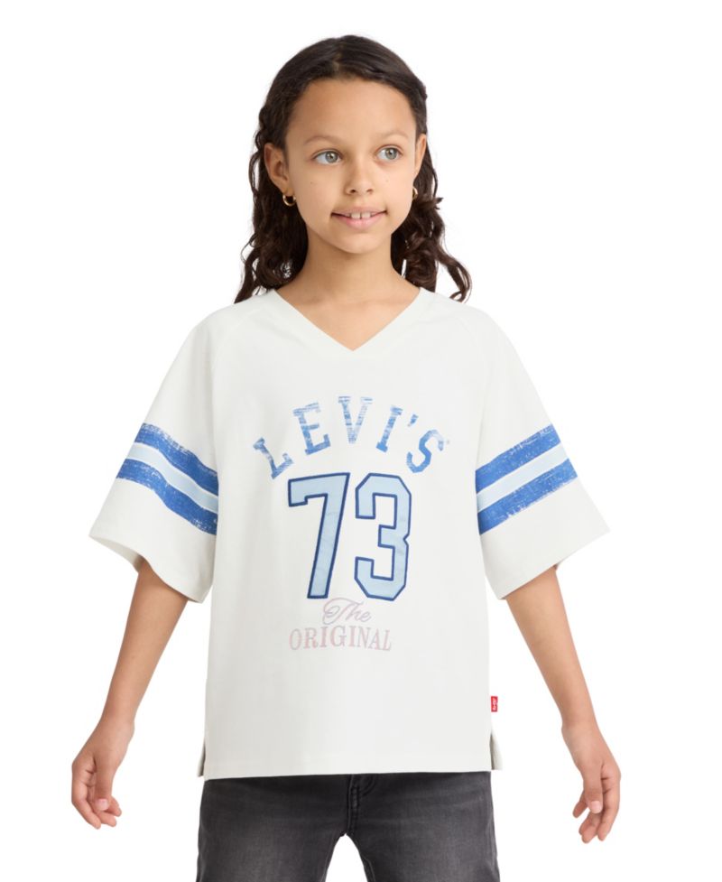 Girls' 7-16 Vintage Sports Oversized T-Shirt