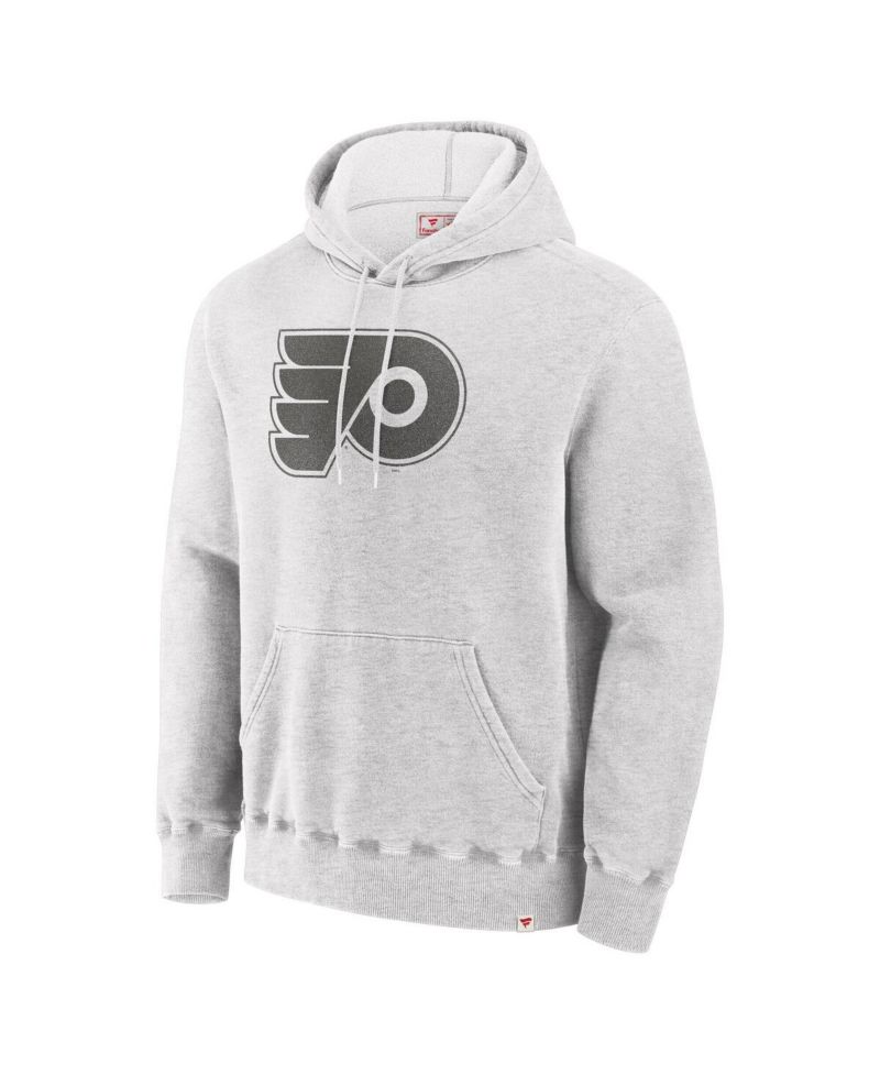 Men's Cream Philadelphia Flyers Made in Canada Pullover Hoodie