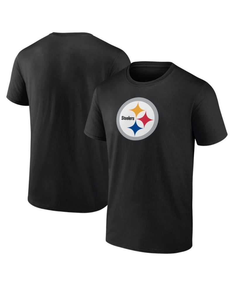 Men's Black Pittsburgh Steelers Primary Logo T-Shirt