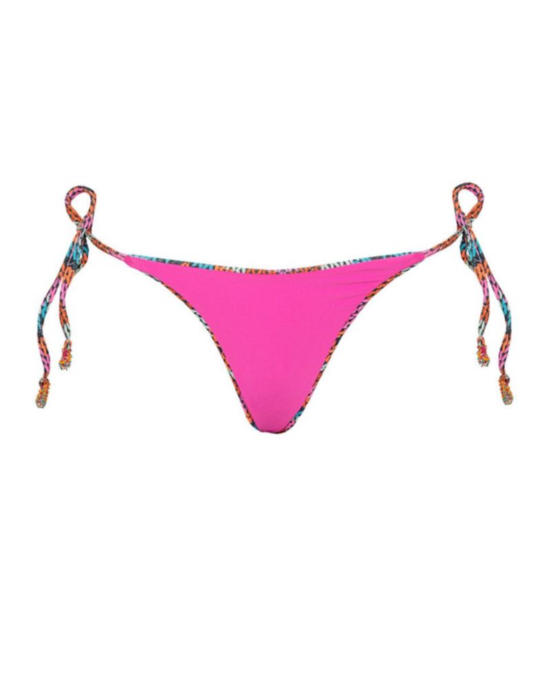Women's Cheeky Side-Tie Reversible Bikini Bottom