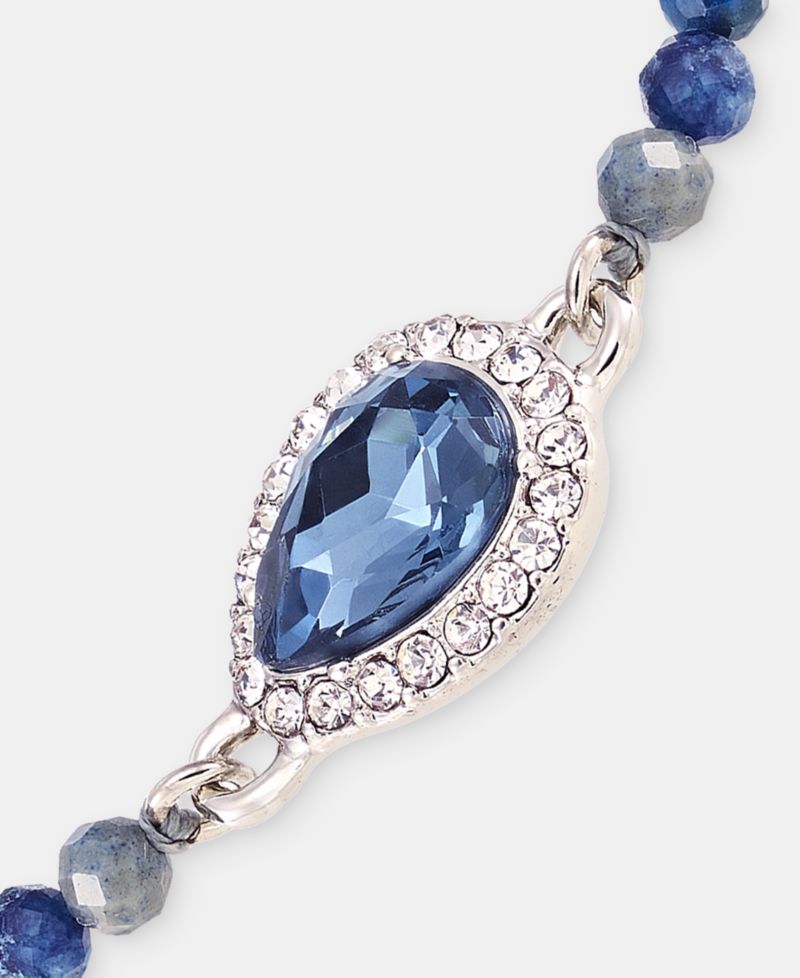Crystal Beaded Slider Bracelet