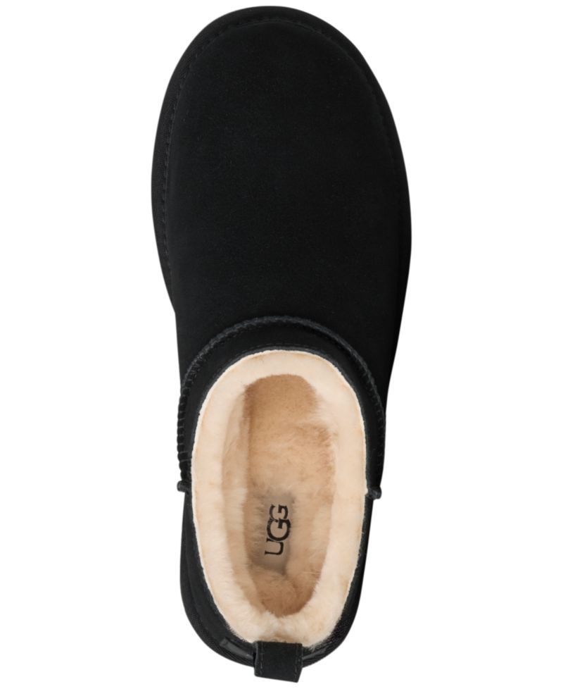 Women's Classic Micro Pull Tab Round Toe Booties