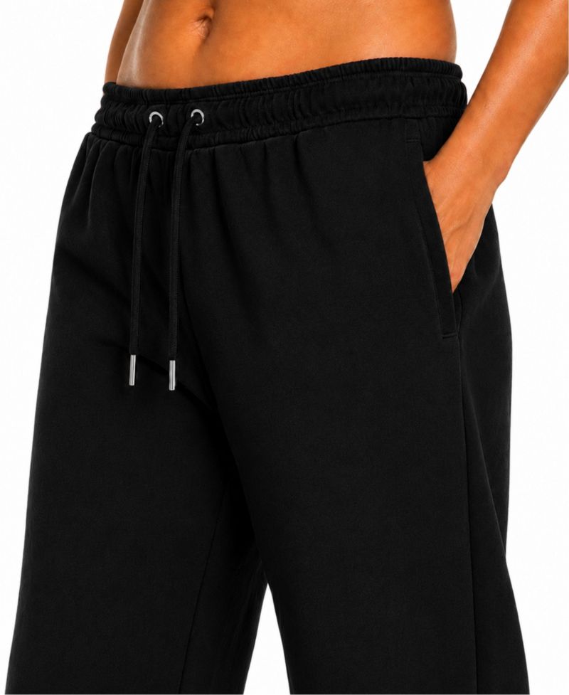 Women's Loose-Fit Wide-Leg Open-Bottom Sweatpants