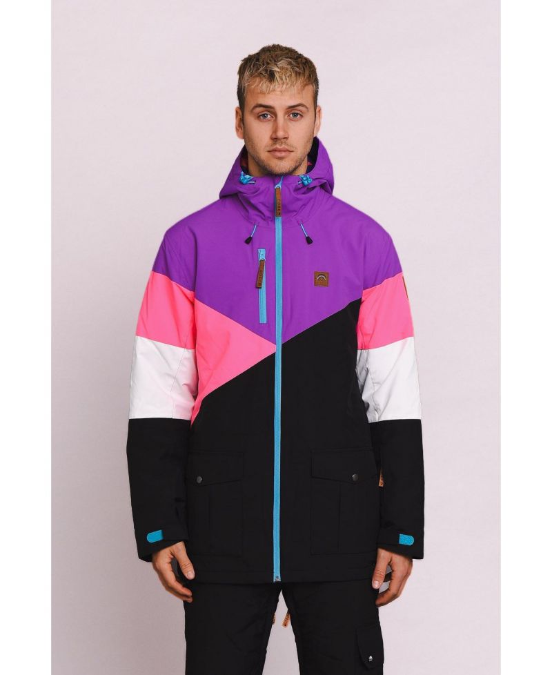 Neon Розовый Фиолетовый & Чёрный