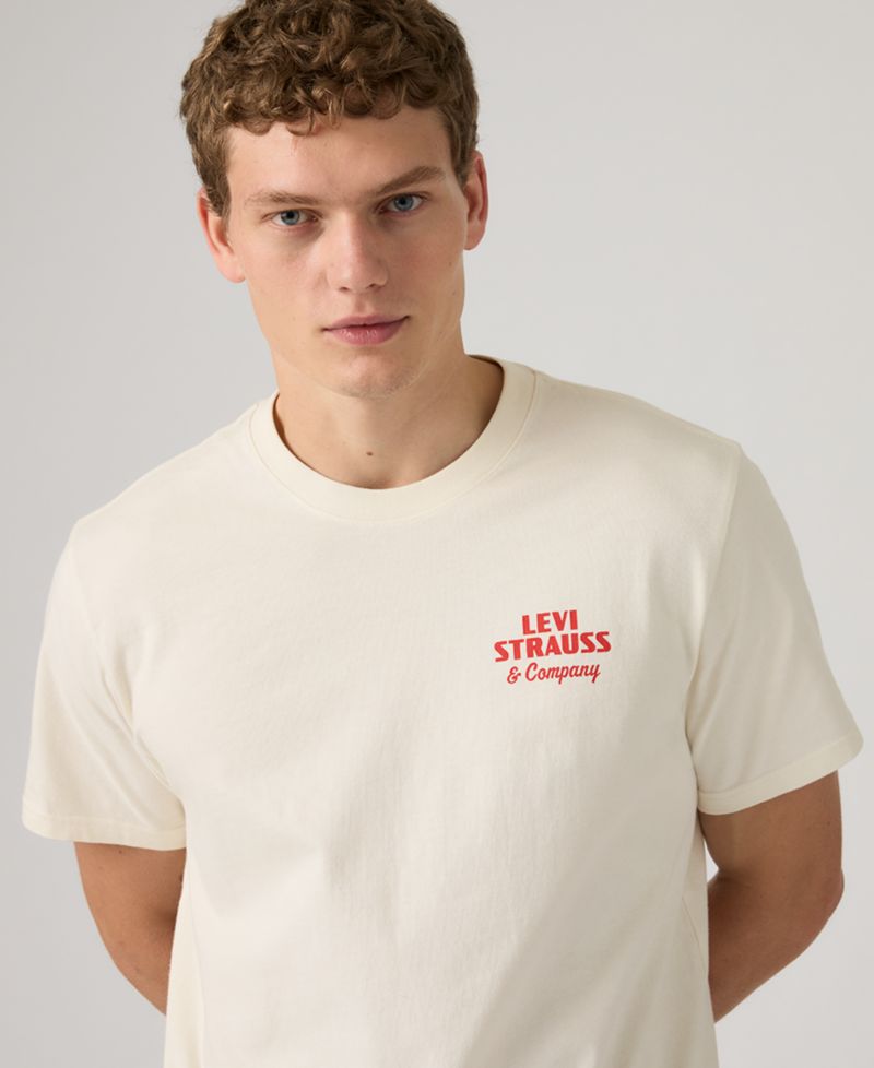 Premium Men's Relaxed-Fit Logo Graphic T-Shirt