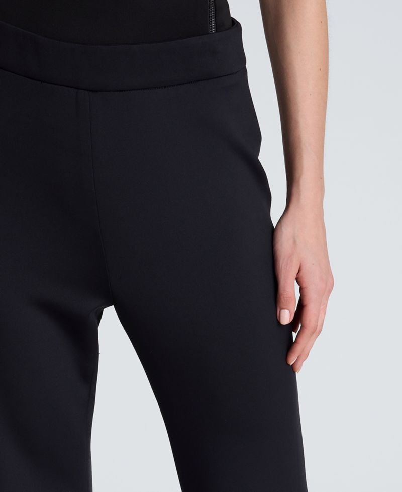 Women's High-Rise Zip-Back Flare Pants