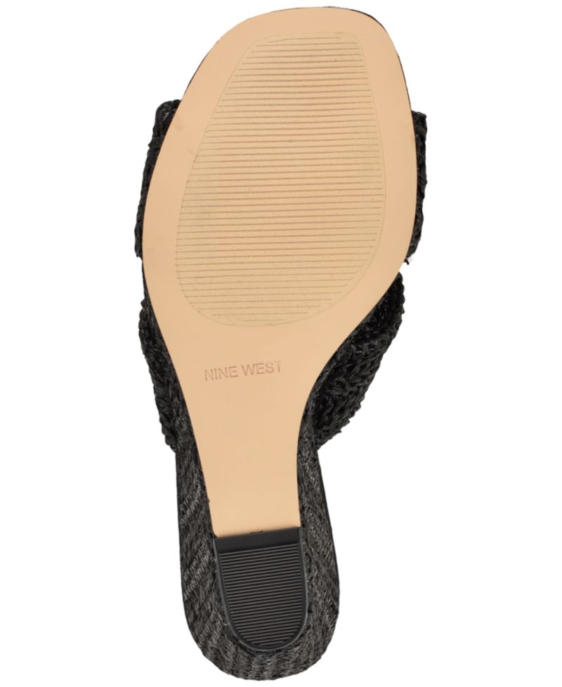 Women's Nejia Woven Slip-On Wedge Sandals